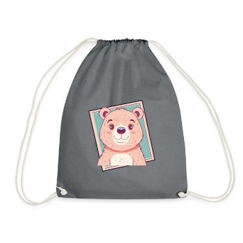 Baer Ours polaire - Sac de sport léger - gris - Devant