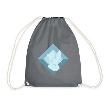 Fairy Magic Spell - Drawstring Bag - grey - Front