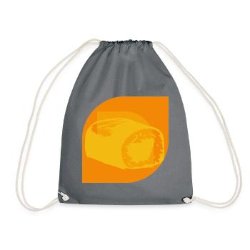 Sushi Japan Rice Vinegar - Drawstring Bag - grey - Front