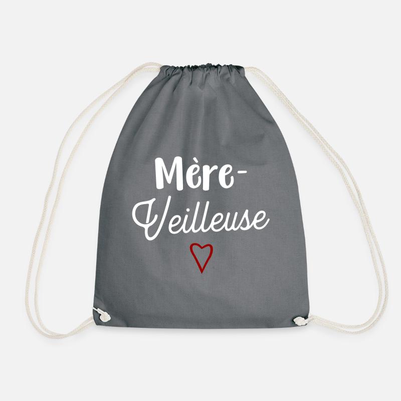 Mère-veilleuse cadeau - Sac de sport léger - gris
