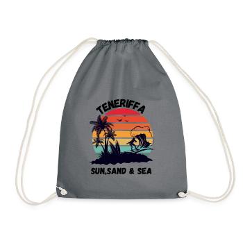 Tenerife - Soleil, Sable et Mer - Sac de sport léger - gris - Devant