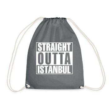 Tout droit sorti d’Istanbul - Sac de sport léger - gris - Devant