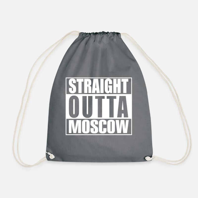 Direkt aus Moskau - Turnbeutel - Grau