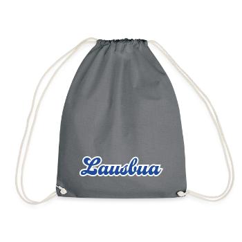Lausbua - Turnbeutel - Grau - Vorne
