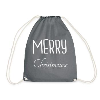 okay cute band dork will be okay couples - Drawstring Bag - grey - Front