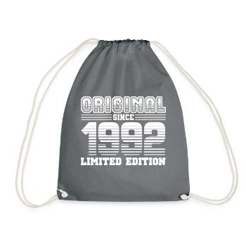 1992 - Turnbeutel - Grau - Vorne