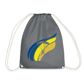 Parachutisme aérien - Sac de sport léger - gris - Devant