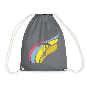 Parapente Parachute Sports extrêmes - Sac de sport léger - gris - Devant