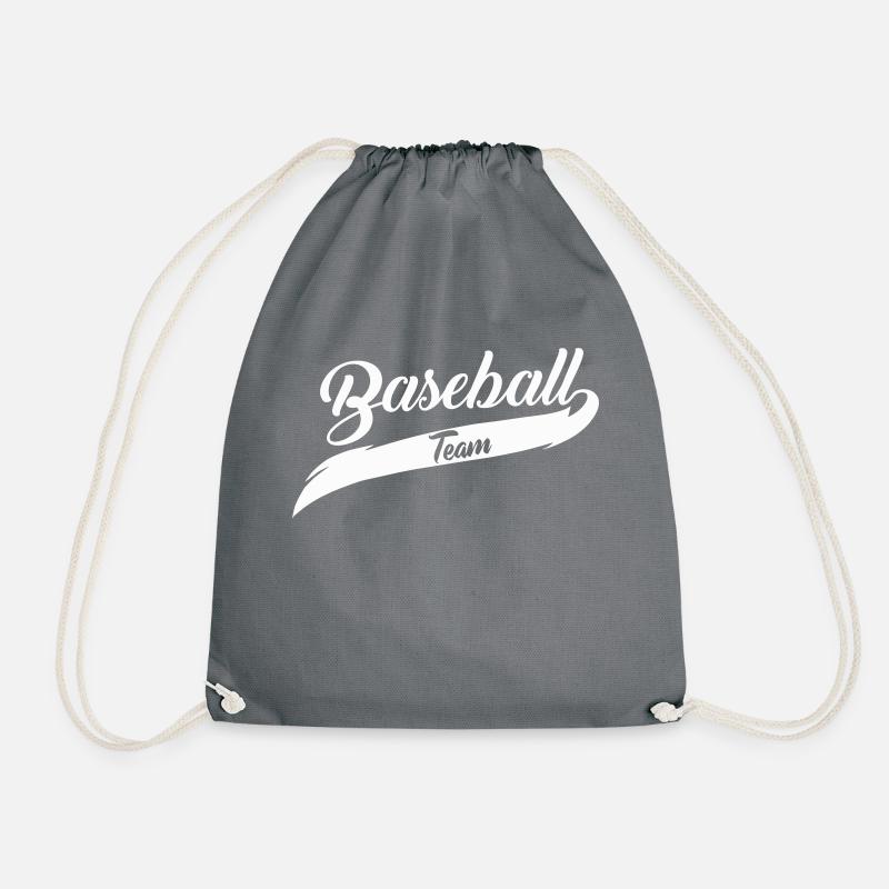 baseball team - Turnbeutel - Grau