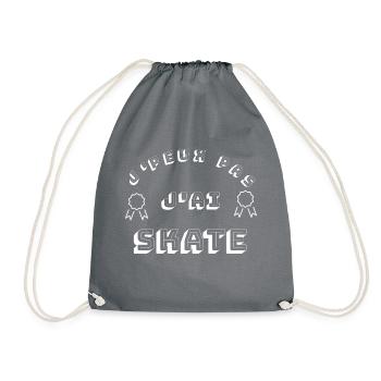 Skate - Sac de sport léger - gris - Devant