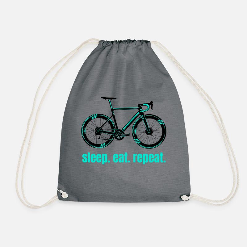 Fahrradliebe - Turnbeutel - Grau
