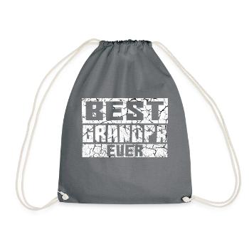 Meilleur papy jamais - Sac de sport léger - gris - Devant