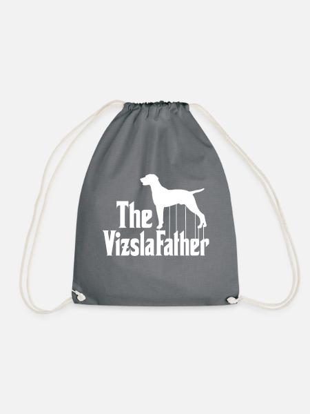 Lustiges Magyar Vizsla Herrchen Parodie Vizsla - Turnbeutel - Grau