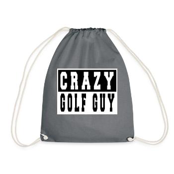Golfcoachcadeau fun funnygolfgift GolfDuvet Happy - Sac de sport léger - gris - Devant