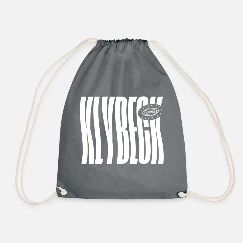 Klybeck Basel - Drawstring Bag - grey