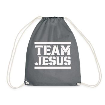 L’équipe de Jésus - Sac de sport léger - gris - Devant