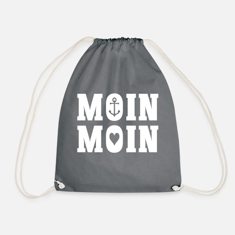 MOIN MOIN - Turnbeutel - Grau