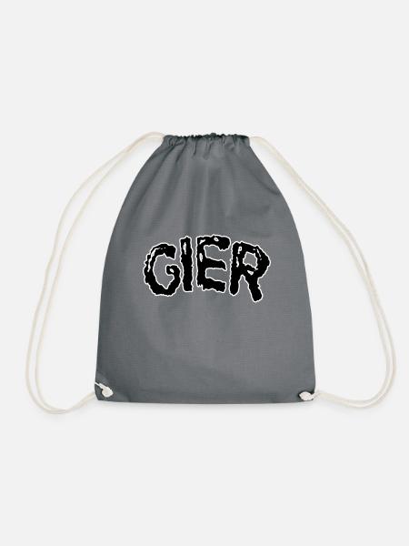 GIER - Turnbeutel - Grau