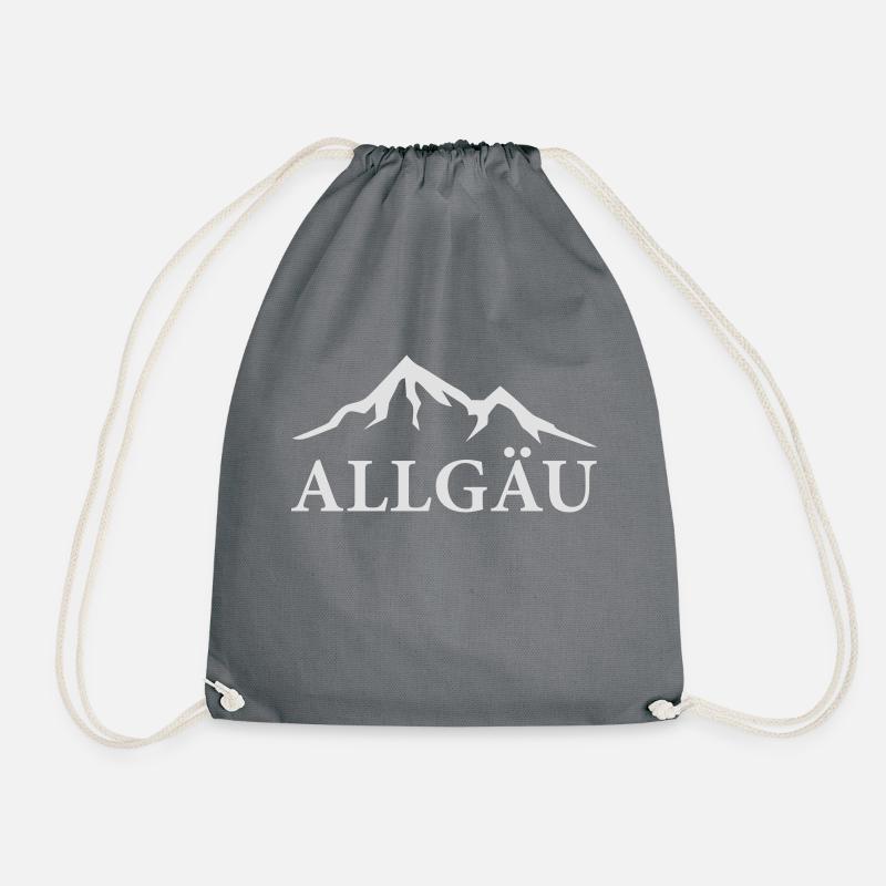 Allgäu - Turnbeutel - Grau