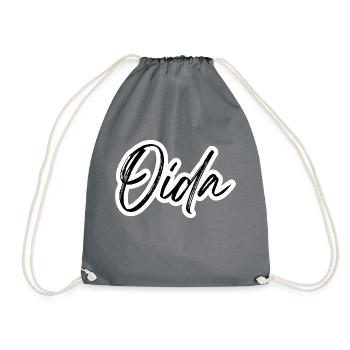 Oida - Turnbeutel - Grau - Vorne