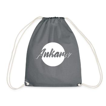 Ankara - Drawstring Bag - grey - Front