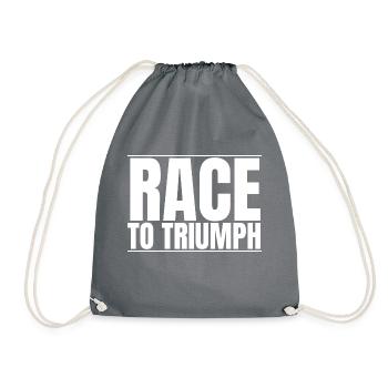 cadeau drôle citation drôle drôle dictons cool - Sac de sport léger - gris - Devant