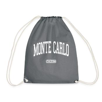 Monte Carlo - Drawstring Bag - grey - Front