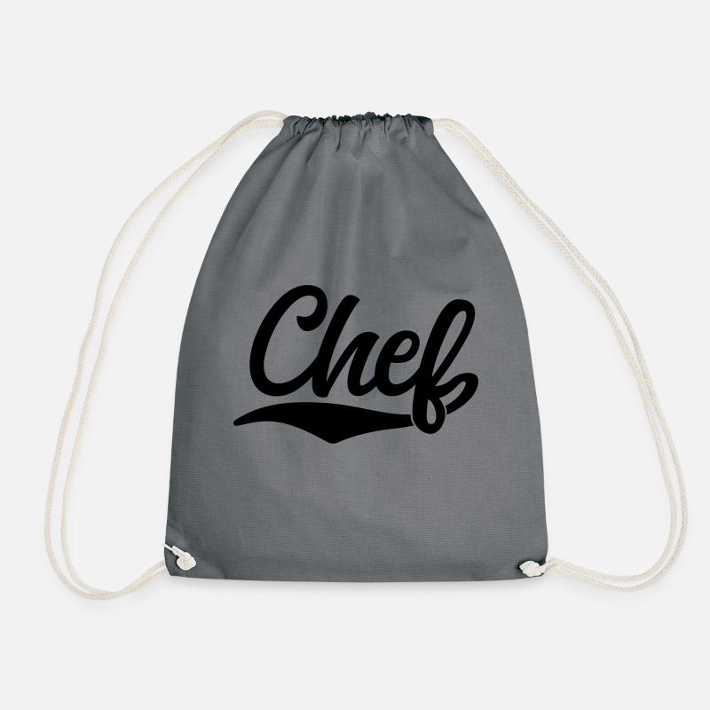 Chef - Turnbeutel - Grau