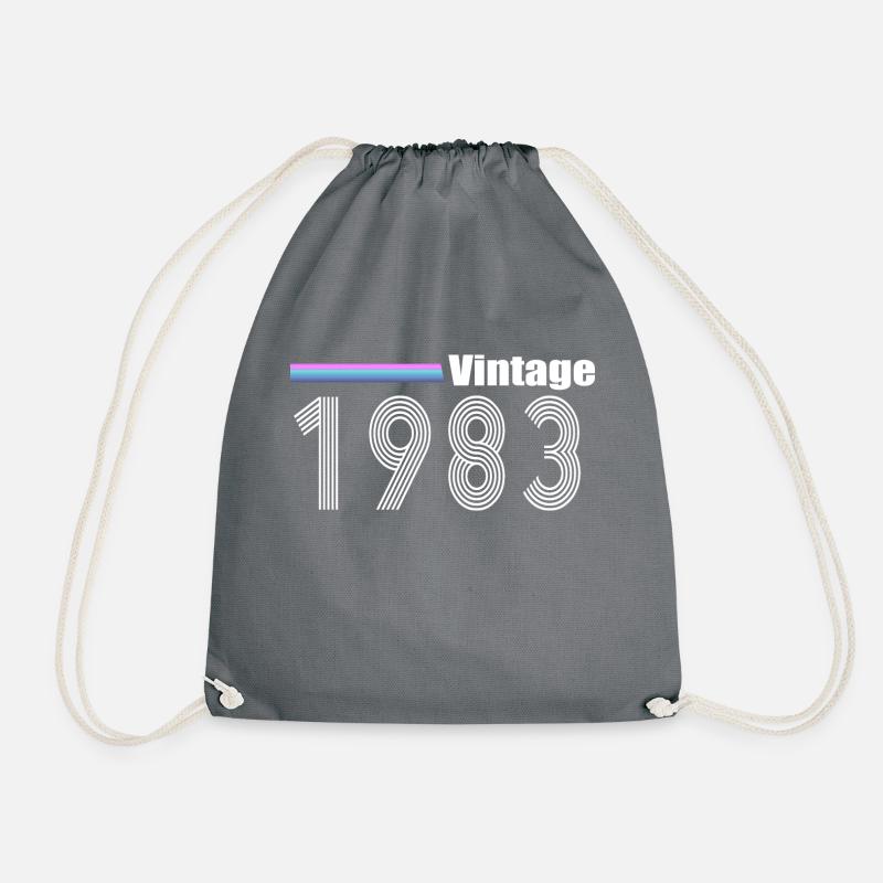 Jahrgang 1983 - Turnbeutel - Grau