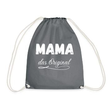 Mama das Original - Turnbeutel - Grau - Vorne