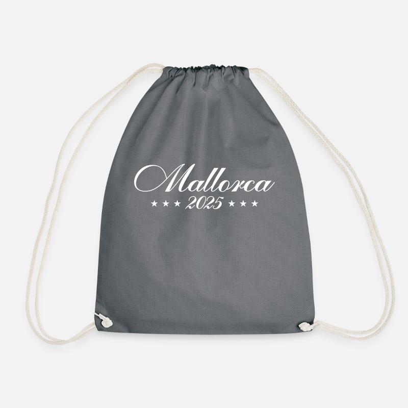 Mallorca 2025 - Turnbeutel - Grau