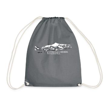 Kirchberg Kitzbühel - Drawstring Bag - grey - Front