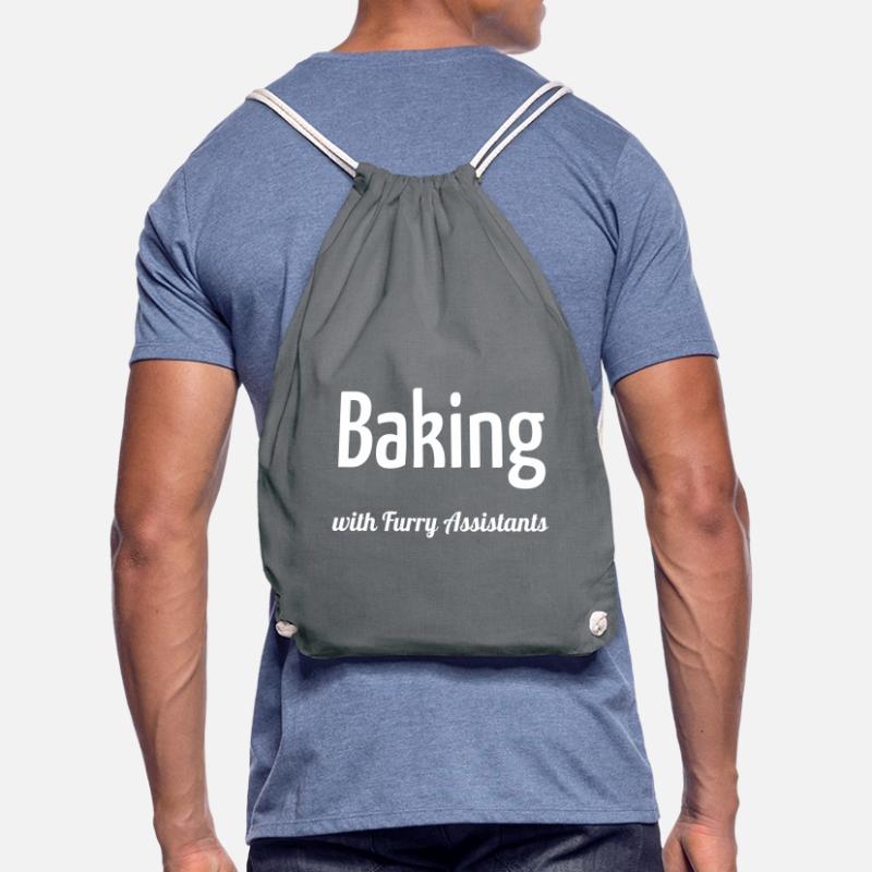 animal adaptations baking tutorials baking Drawstring Bag