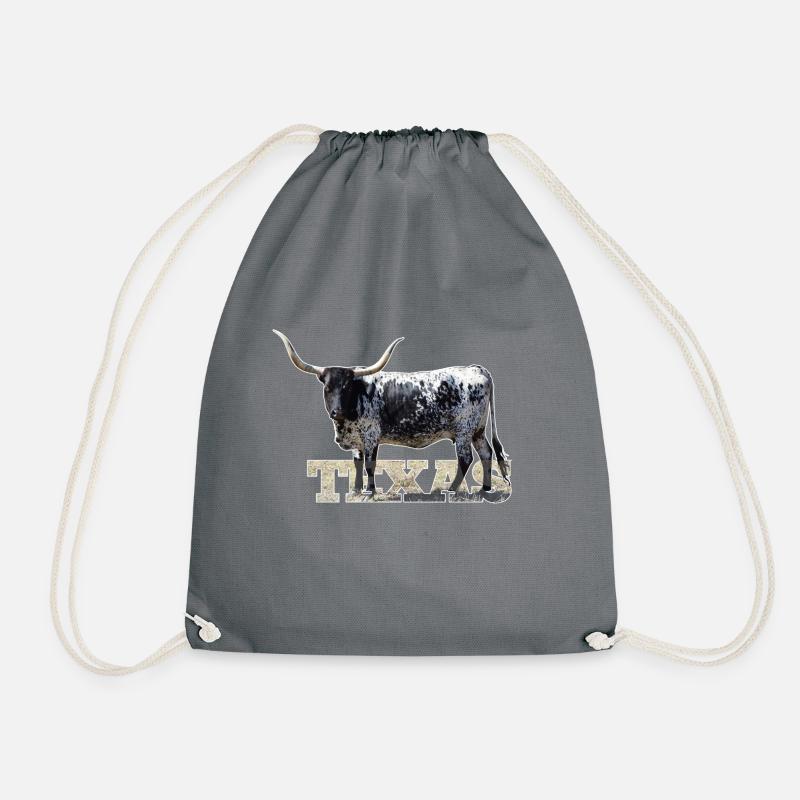Texas Longhorns - Turnbeutel - Grau