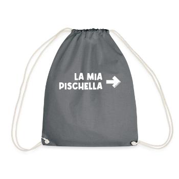 My Pischella - Drawstring Bag - grey - Front