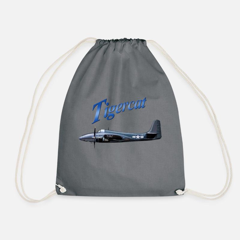 Tigercat US Marines - Drawstring Bag - grey