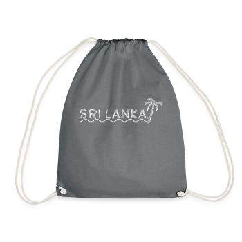 Sri Lanka - Drawstring Bag - grey - Front