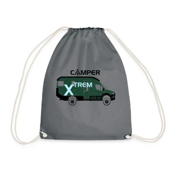 Camper X TREM - Turnbeutel - Grau - Vorne