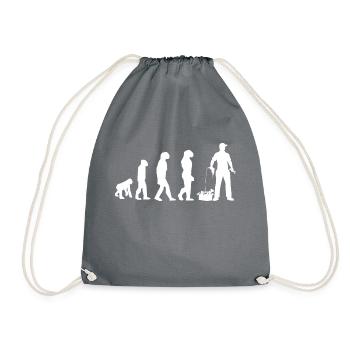 DIY-Evolution - Turnbeutel - Grau - Vorne