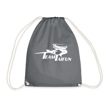 230327 Team Taifun - Turnbeutel - Grau - Vorne