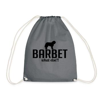 BARBET what else - Drawstring Bag - grey - Front