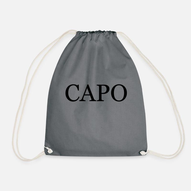 Don Detail Capo - Turnbeutel - Grau