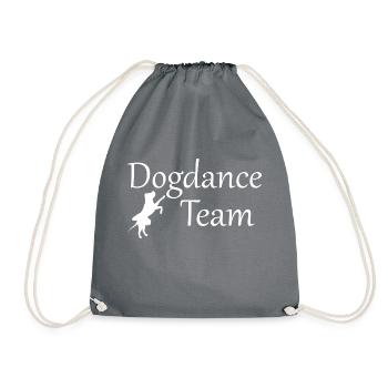 Dancing Dance Music - Drawstring Bag - grey - Front