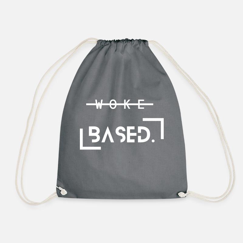 Based T-Shirt - Turnbeutel - Grau