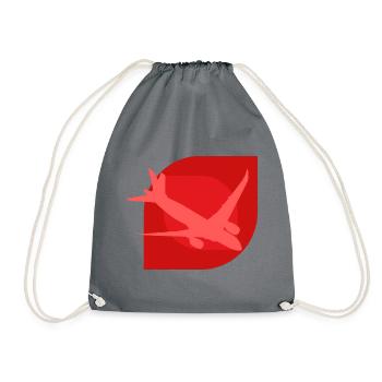 Aérospatial Aéronautique Flyer - Sac de sport léger - gris - Devant