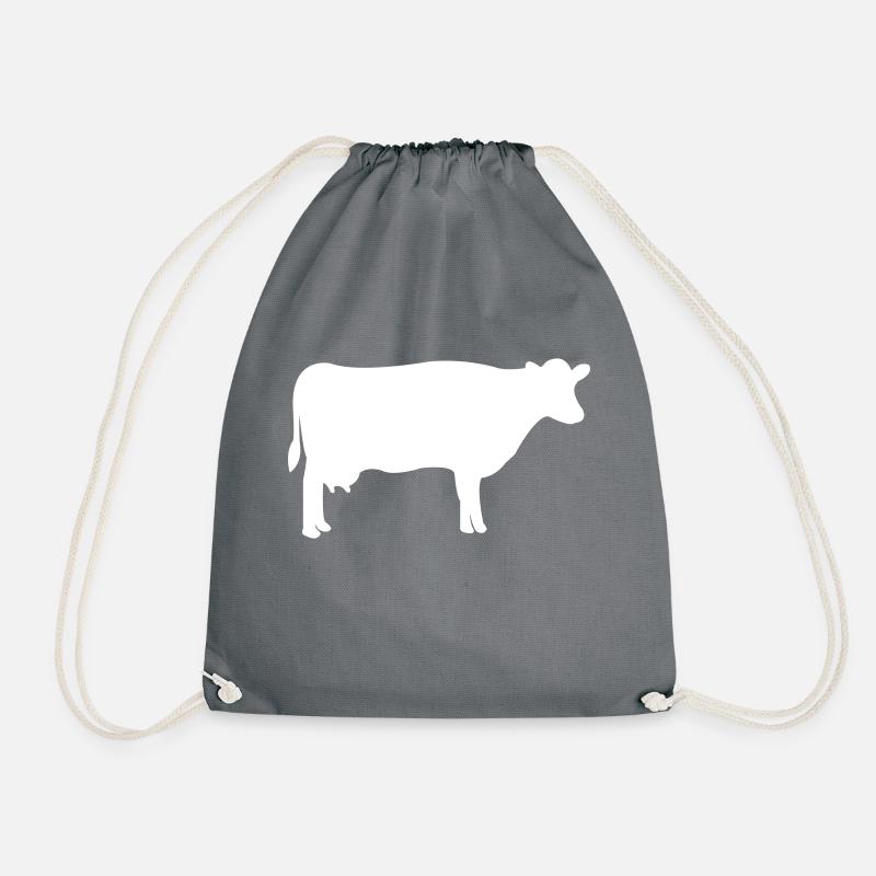 vache - Sac de sport léger - gris