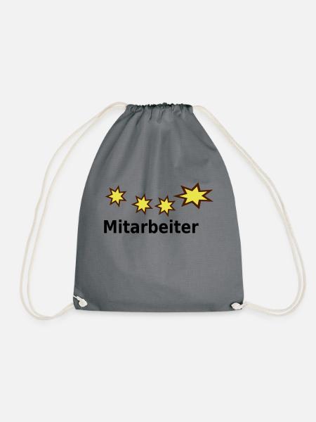 Mitarbeiter w - Turnbeutel - Grau
