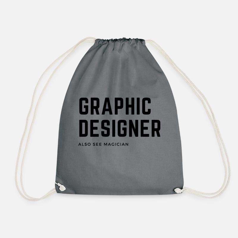 Designer graphique - Sac de sport léger - gris