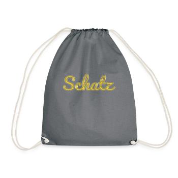 Schatz - Turnbeutel - Grau - Vorne