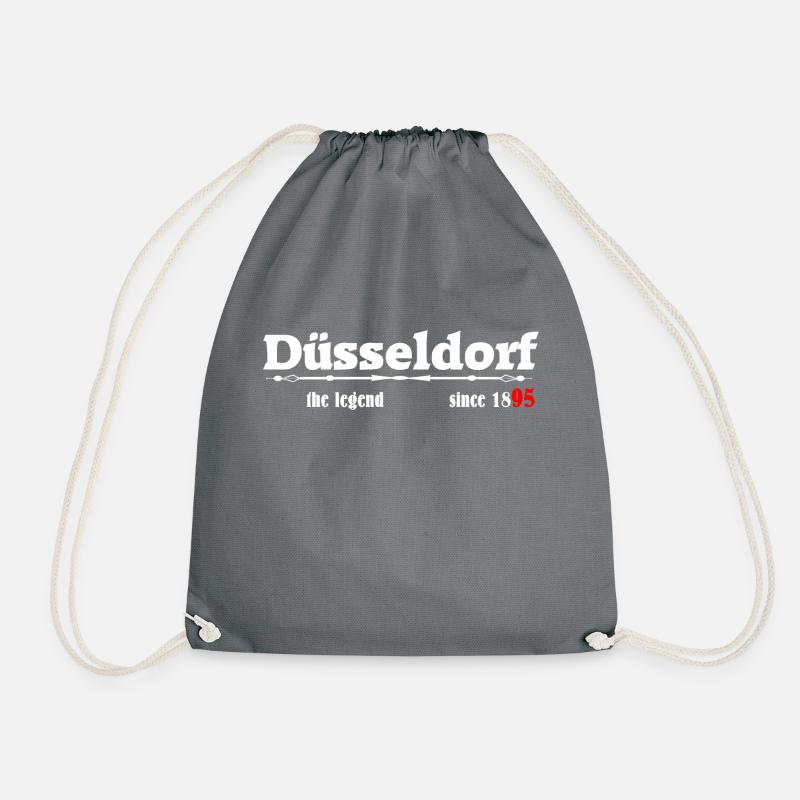 düsseldorf since 1895 - Turnbeutel - Grau